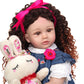 New Design Density Curls As Princess Reborn Baby Dolls Lifelike 60 CM Toddler!!!