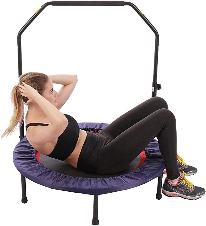 75% off Amazon!!! PLENY 40" Mini Rebounder Trampoline Foldable Fitness Gym Exercis