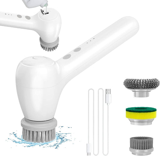 70% off ebay!!! Electric Spin Scrubber, Cordless Power Scrubber Cleaning Brush with Auto Deterge