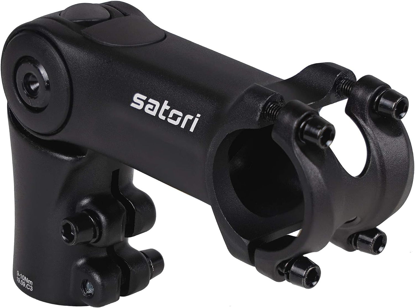 Satori UP3 Bike Bicycle Riser Extension Adjustable Handlebar Stem 1-1/8" x 31.8mm x 90mm/110mm - Great for Mountain Bike & Road Bike - 3D Forged Alloy