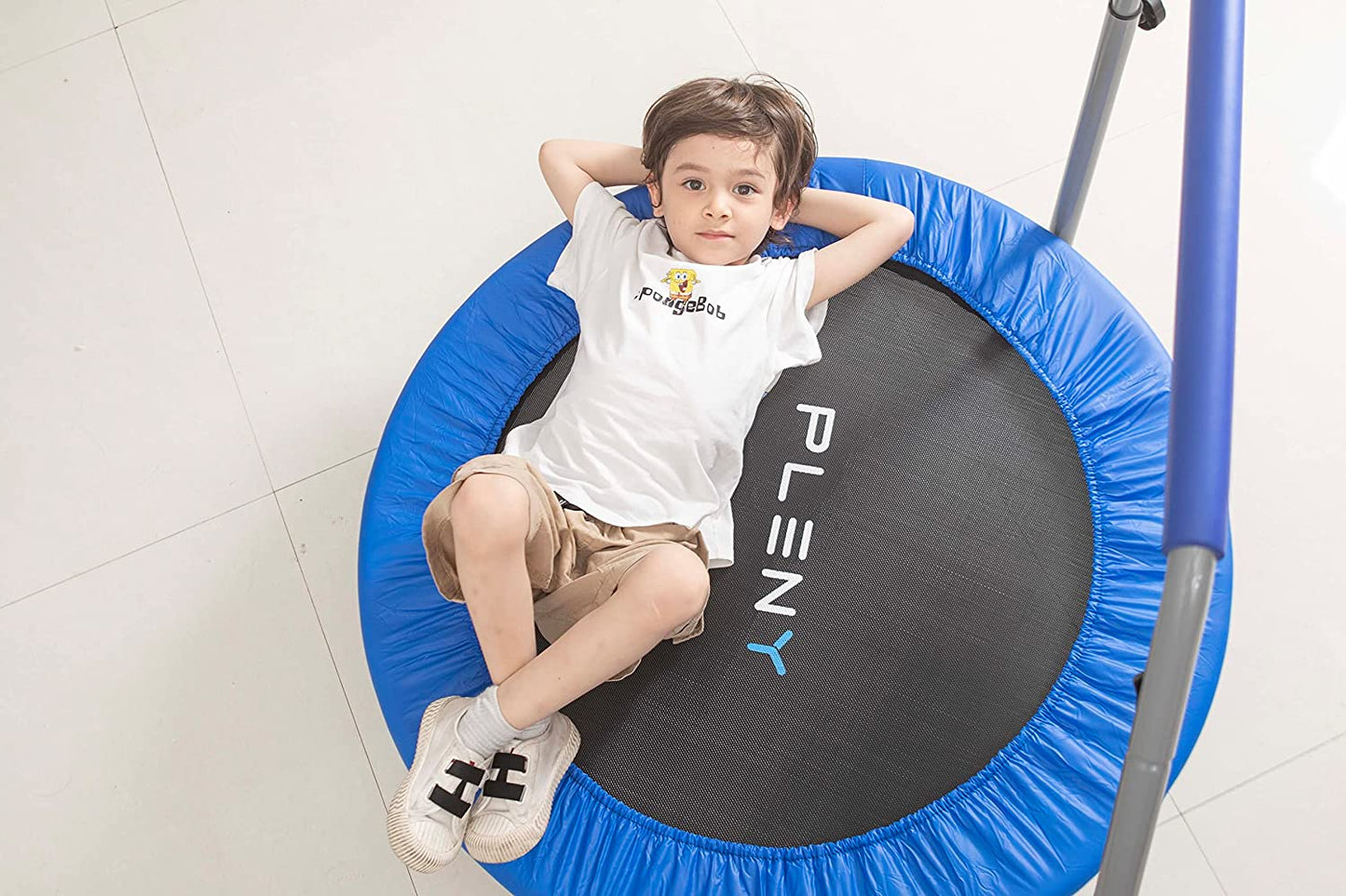 75% off Amazon！PLENY 40" Foldable Mini Trampoline (Black)