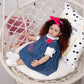 New Design Density Curls As Princess Reborn Baby Dolls Lifelike 60 CM Toddler!!!