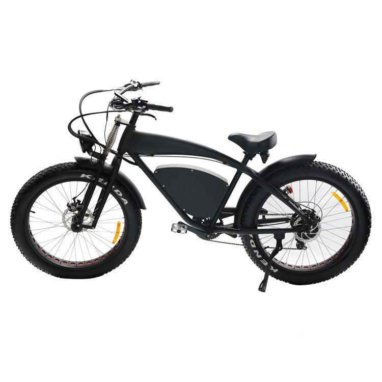 1200W Electric Bike | Retro Fat Tire Electric Bike | 48V 18.2Ah Battery, Long Range 60 Miles