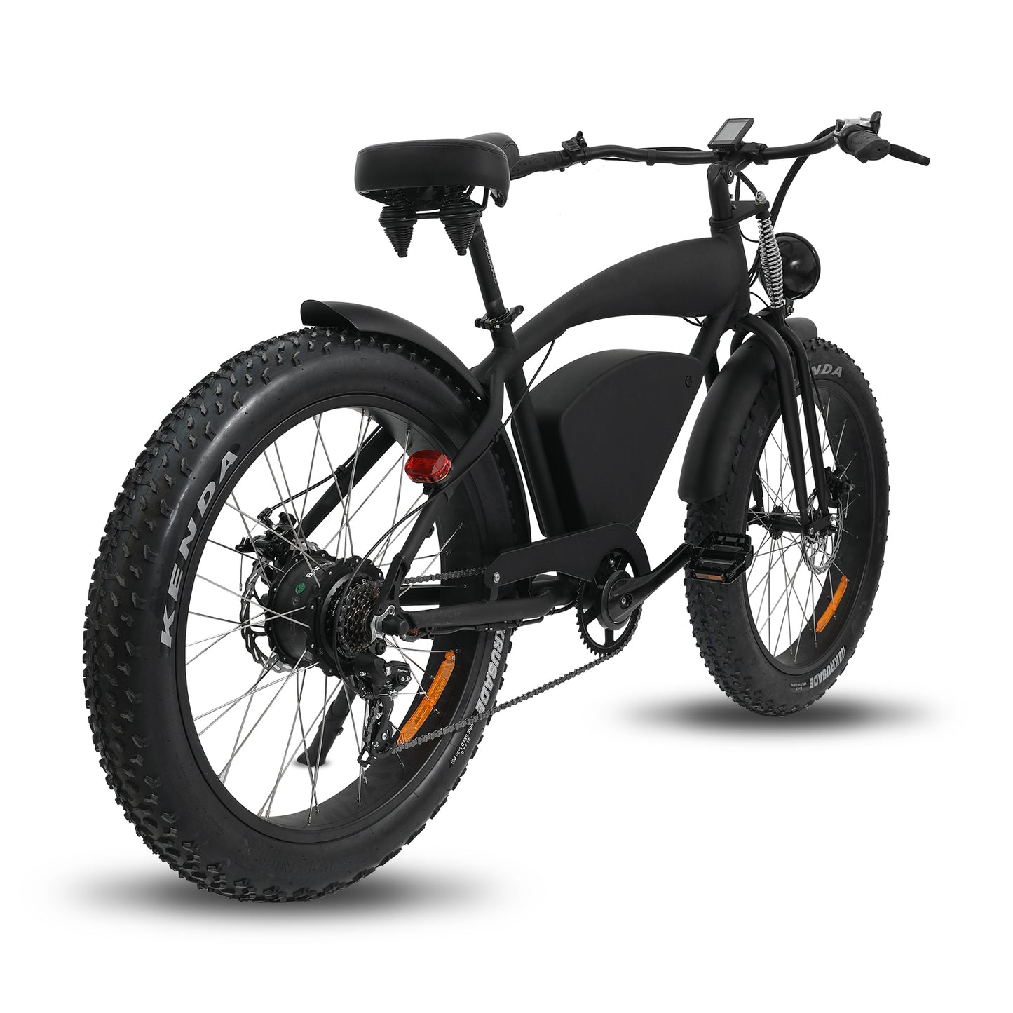 1200W Electric Bike | Retro Fat Tire Electric Bike | 48V 18.2Ah Battery, Long Range 60 Miles