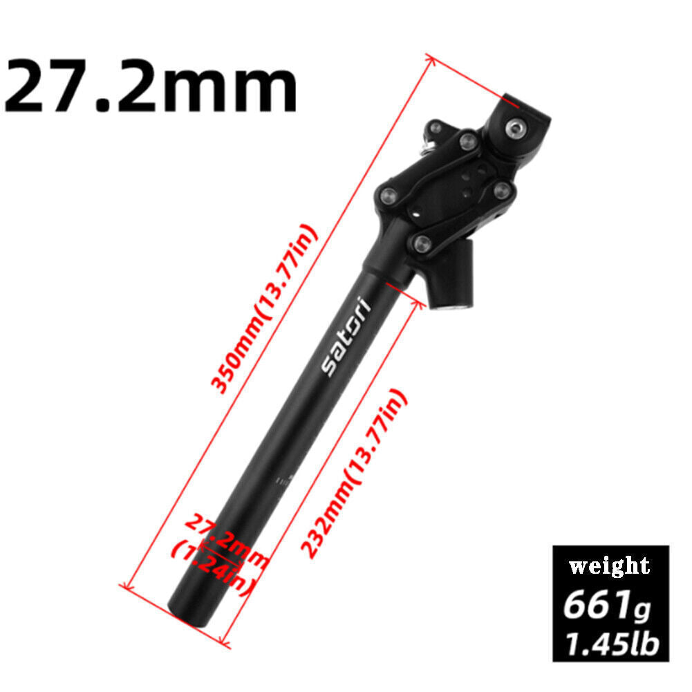 $10 off!!! SATORI Animaris Bicycle Suspension Seatpost 27.2 30.9 31.6mm free shipping US stock